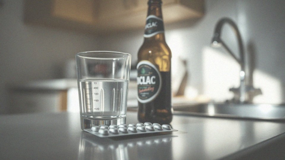 Jak Diclac interaguje z alkoholem?