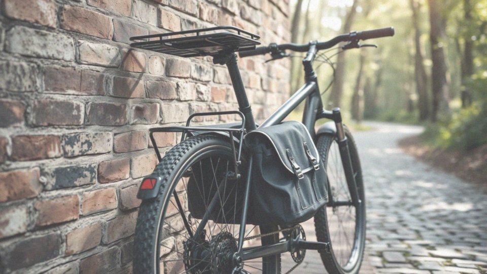 Jakie są zalety bagażnika w rowerze trekkingowym męskim?