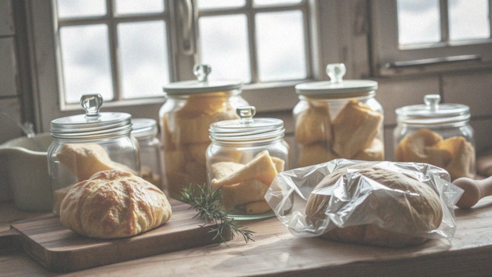 Jakie metody optymalizują przechowywanie kruchego ciasta?