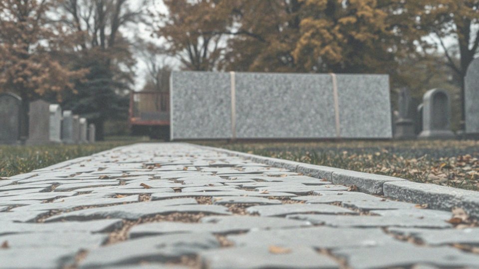 Jak transport wpływa na koszt pomnika z lastryko?