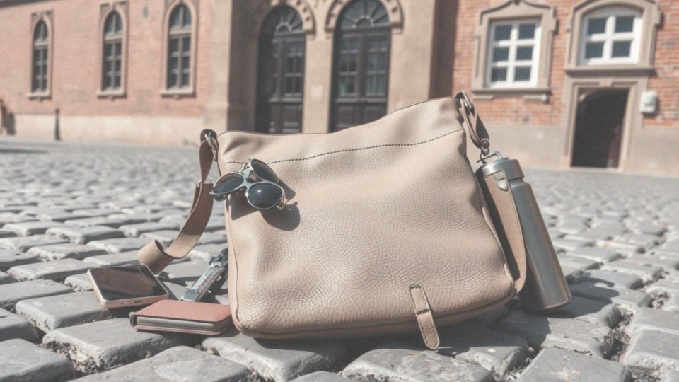 Jakie akcesoria można nosić w dużej torebce crossbody?