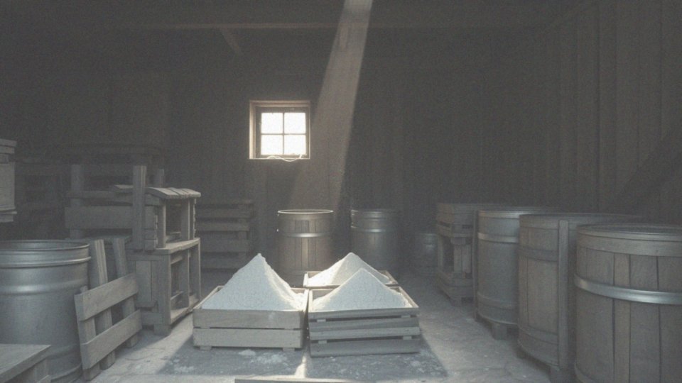 Jak można przechowywać cement w grze?