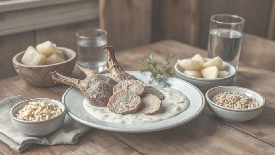 Jakie są inne propozycje podania ozorków w sosie chrzanowym?
