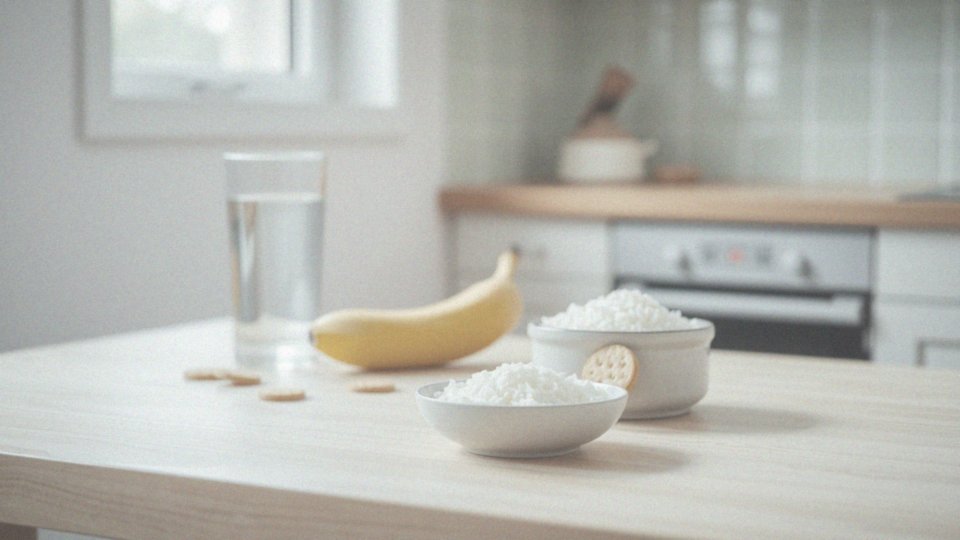 Jakie są zalecenia dotyczące diety w przypadku wymiotów?