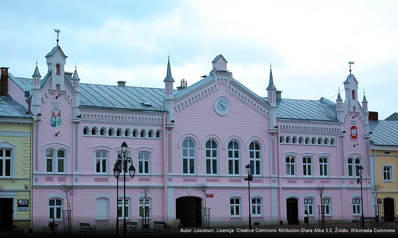 Ratusz przy ul. Rynek 16 w Sanoku